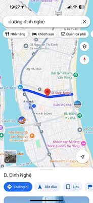 Bán đất đường Dương Đình Nghệ, biển Mỹ Khê, Đà Nẵng. Mua bán đất tại Quận Sơn Trà Đà Nẵng được đăng bởi Đức