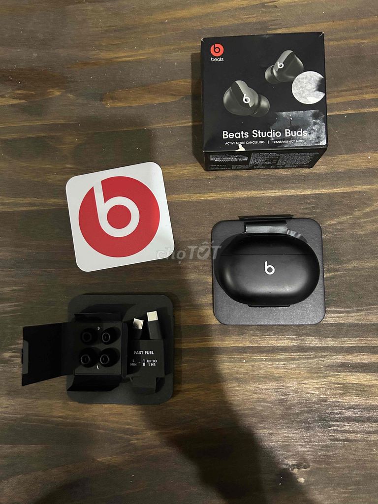 Tai nghe Beats Studio Buds Đen chống ồn. Mua bán Tivi, Âm thanh tại Huyện Long Điền Bà Rịa - Vũng Tàu được đăng bởi Pham Duy Linh hình 1