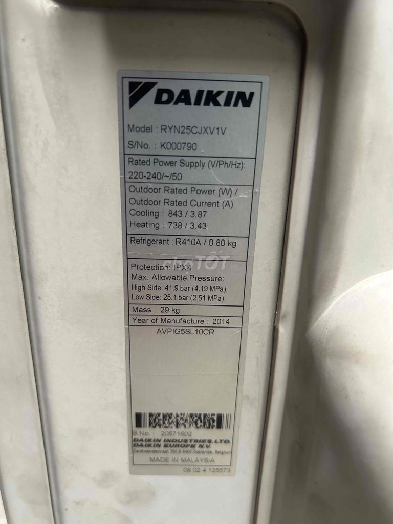 thanh lý điều hòa daikin Inverter 1ngua. Mua bán Máy lạnh, điều hoà tại Quận Đống Đa Hà Nội được đăng bởi nguyễn bá hoàng hình 3