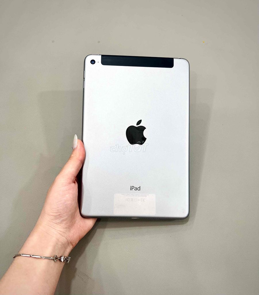 Ipad Mini 4 128GB 4G  LL/A pin 86% ngoại hình 97%. Mua bán Máy tính bảng tại Quận Gò Vấp Tp Hồ Chí Minh được đăng bởi Quang Minh Mobile  hình 1