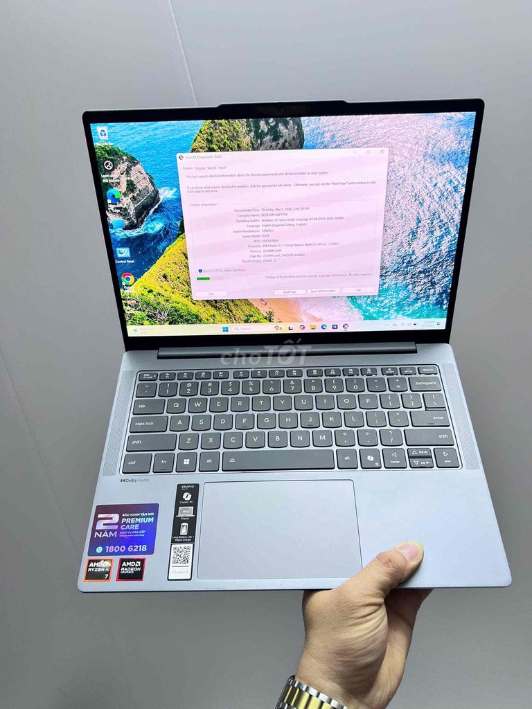 Lenovo Ideapad Slim 5 OLED AMD Ryzen AI 7 14 inch. Mua bán Laptop tại Quận Đống Đa Hà Nội được đăng bởi Junioor Computer hình 1
