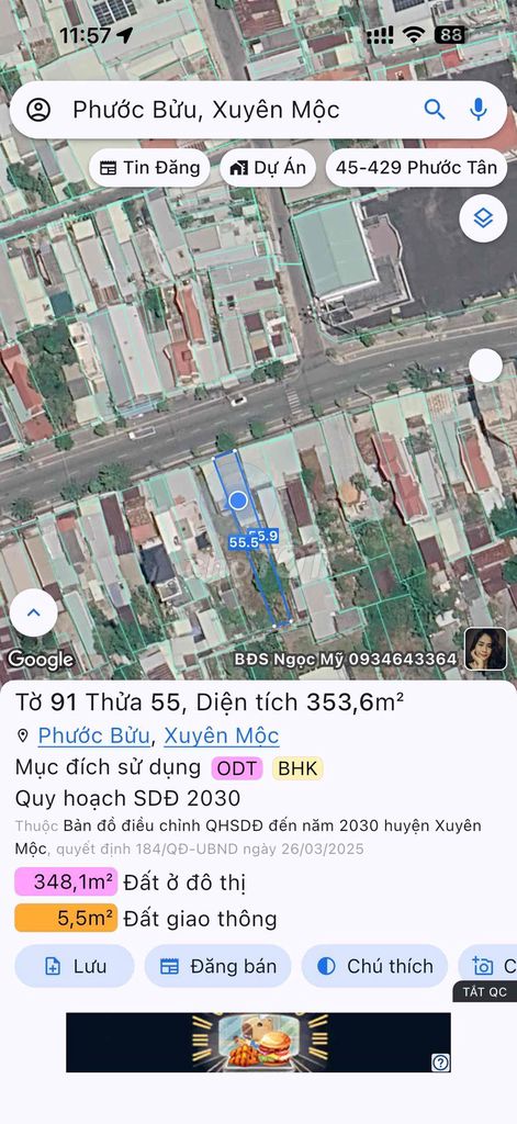 🏡 NHÀ MẶT TIỀN TRUNG TÂM XÃ HỒ TRÀM – GIÁ TỐT NHỜ TÓP HẬU, VỊ TRÍ ĐẸP