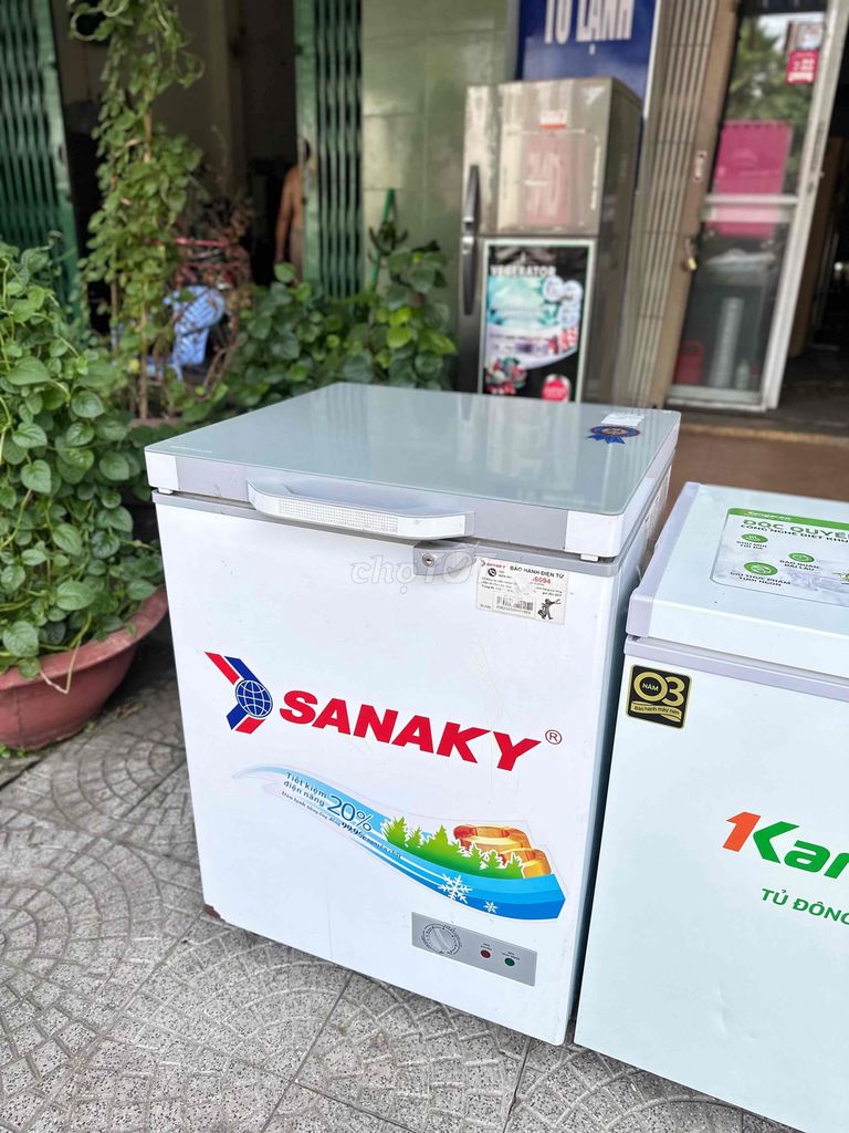 Tủ đông mini Sanaky 100L kính cường lực. Mua bán Tủ lạnh tại Quận Sơn Trà Đà Nẵng được đăng bởi Dương Ngọc Mạnh hình 1