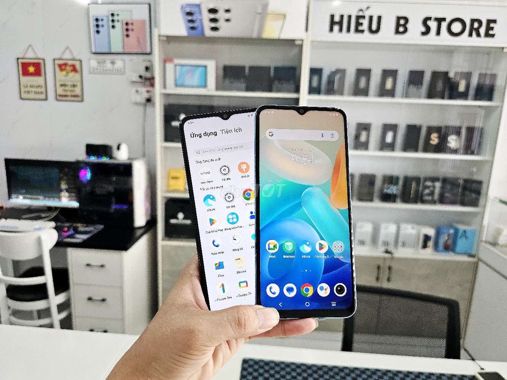VIVO Y55 5G 128GB SIÊU ĐẸP ZIN NGON. Mua bán Điện thoại tại Huyện Lấp Vò Đồng Tháp được đăng bởi HIẾU B STORE hình 2
