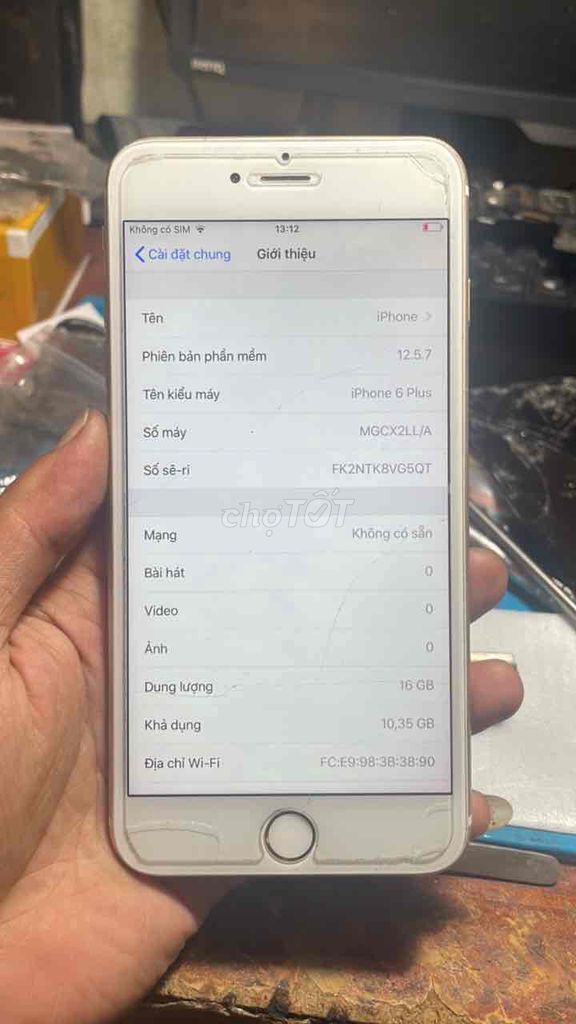 Apple iPhone 6 Plus 16GB Vàng Đã qua sử dụng. Mua bán Điện thoại tại Huyện Phú Xuyên Hà Nội được đăng bởi Khôi hình 1