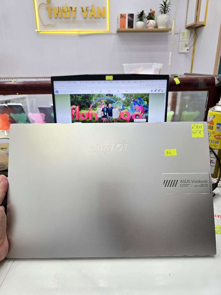 Asus Vivobook Go 15 Ryzen 5 - 7520U/16GB/SSD512. Mua bán Laptop tại Thành phố Long Xuyên An Giang được đăng bởi Facebook Cầm Đồ Thúy Vân hình 1