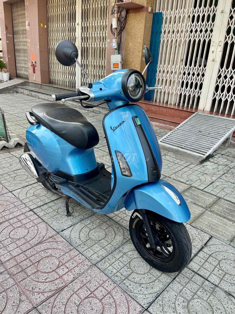 Скутер Halim Vespa Primavera 2022 синий 50cc