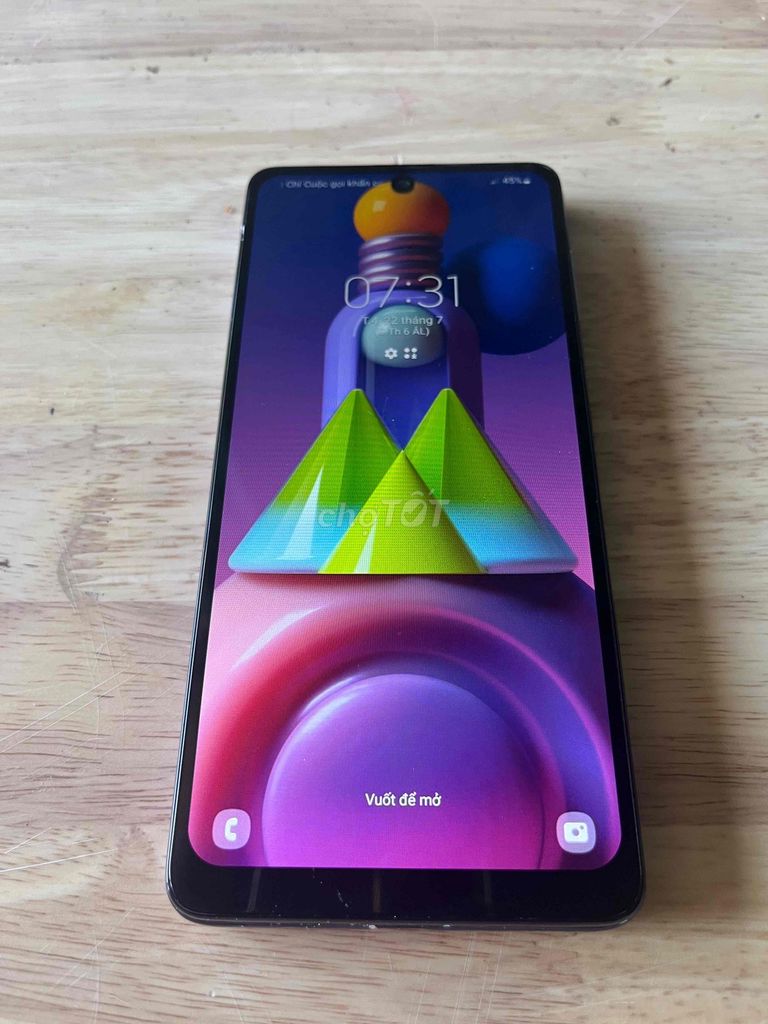 Samsung Galaxy M51 8GB 128GB Xanh. Mua bán Điện thoại tại Thành phố Sóc Trăng Sóc Trăng được đăng bởi THANH MINH 83 hình 1