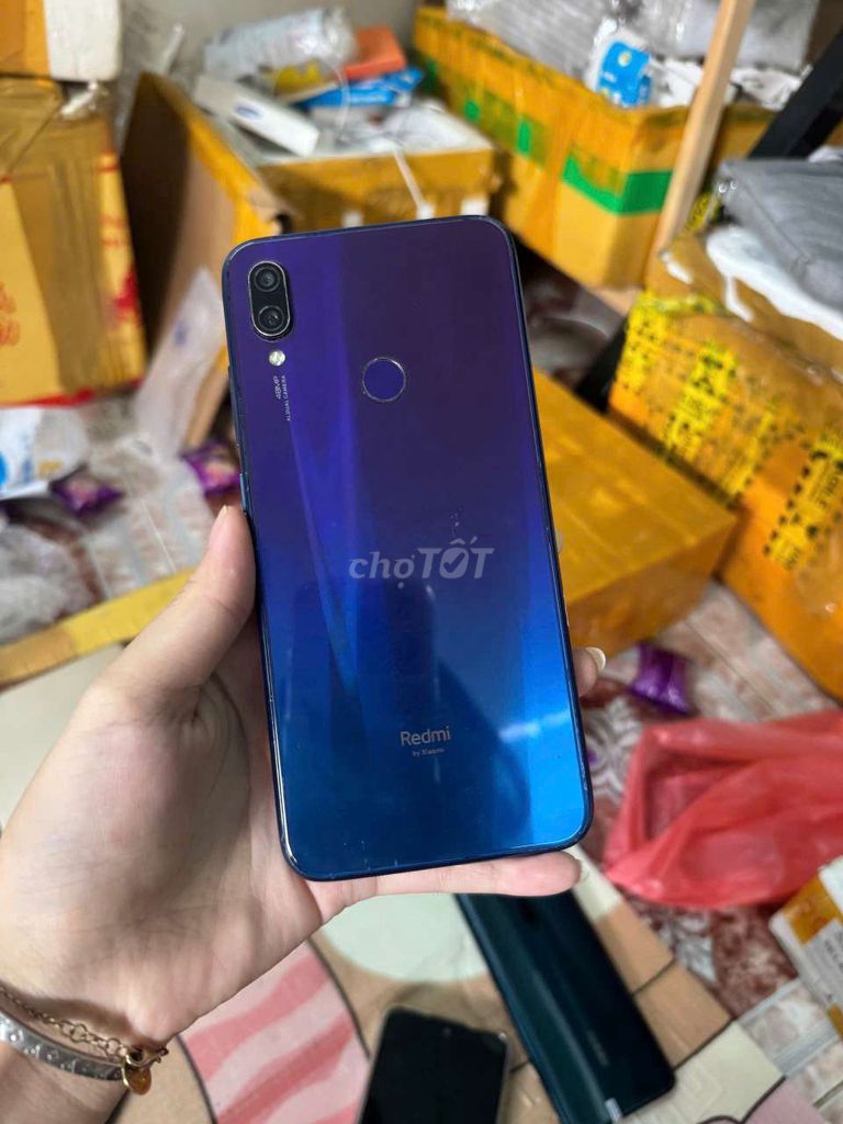 Redmi note 7, 32g, full cn, sạc nhanh. Mua bán Điện thoại tại Thành phố Thủ Dầu Một Bình Dương được đăng bởi Phước Mobile hình 1