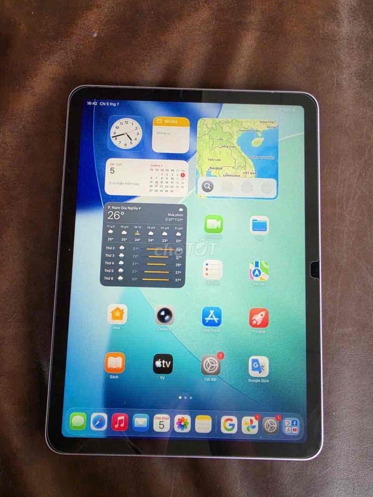 Apple iPad Air M4 Bạc 128GB. Mua bán Máy tính bảng tại Thành phố Gia Nghĩa Đắk Nông được đăng bởi Thầy Hiếu hình 1