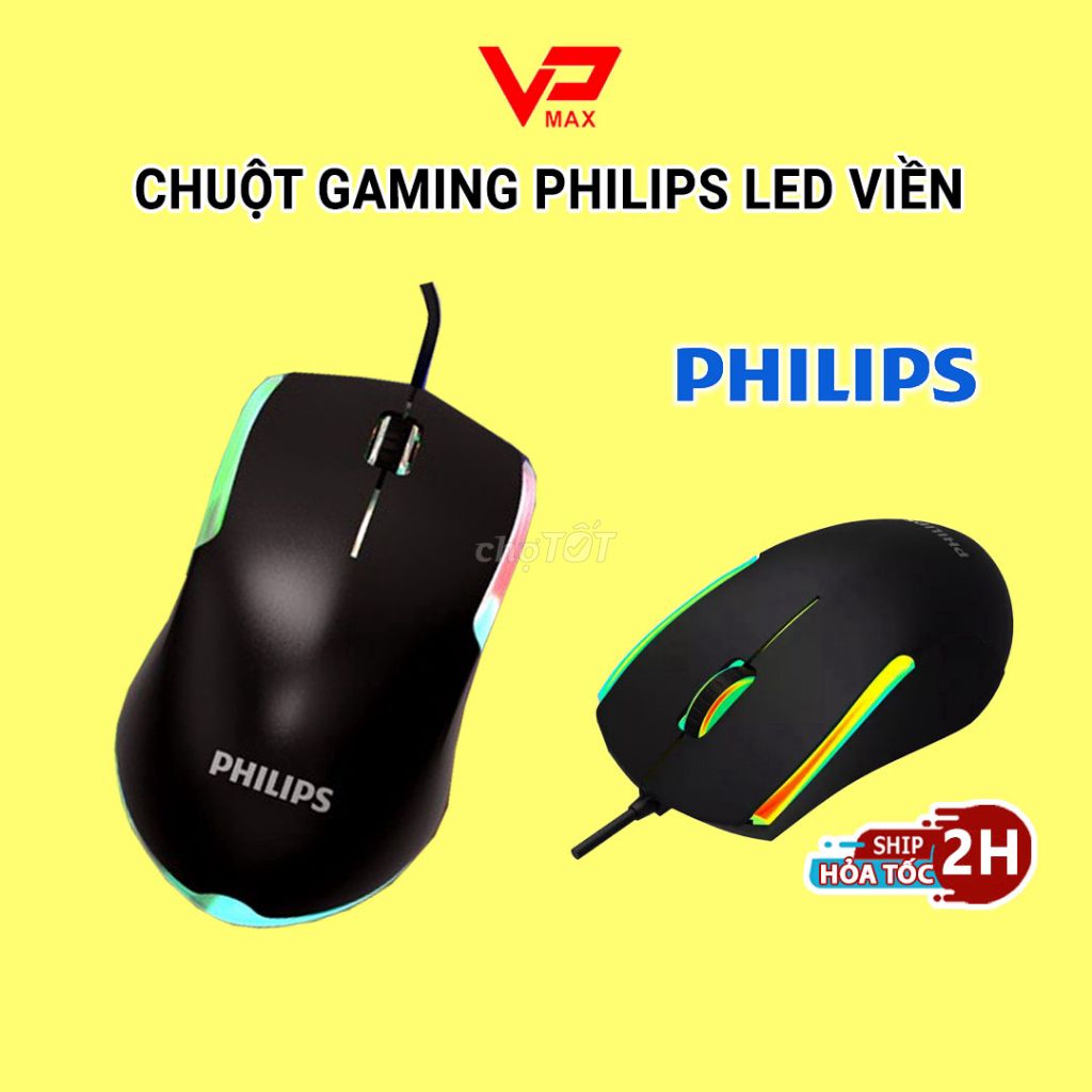 Chuột Game Văn phòng Philips cao cấp SKP9314