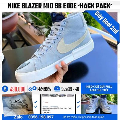 [CHÍNH HÃNG][Mới 99%] Nike Blazer SB mua mới 4tr9. Mua bán Giày dép tại Thành phố Thủ Đức Tp Hồ Chí Minh được đăng bởi chú CÔNG AN bán giày CHÍNH HÃNG