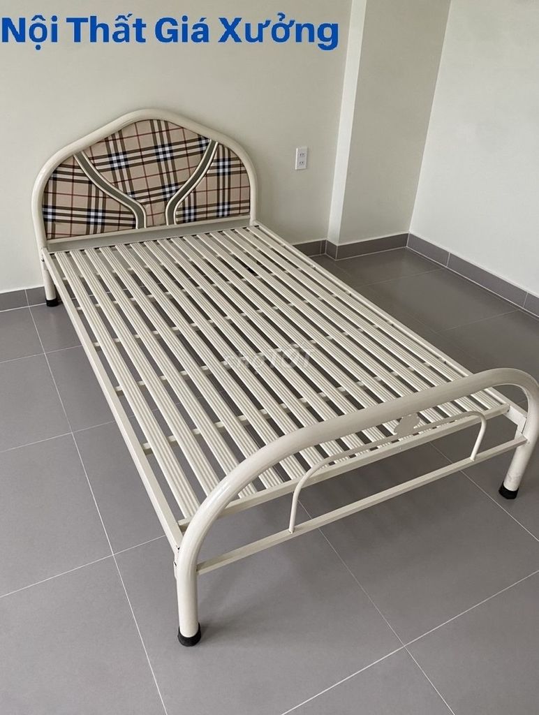 Giường sắt 1m - mới giá rẻ ạ - miễn ship ạ ----. Mua bán Giường, chăn ga gối nệm tại Quận Bình Thạnh Tp Hồ Chí Minh được đăng bởi Nội thất giá xưởng TL hình 1