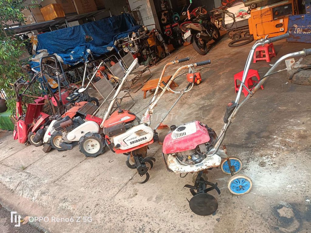 Máy xới đất SHIBAURA Đỏ, Trắng. Mua bán Đồ chuyên dụng, Giống nuôi trồng tại Huyện Hớn Quản Bình Phước được đăng bởi Trần ly thanh dai nam hình 1