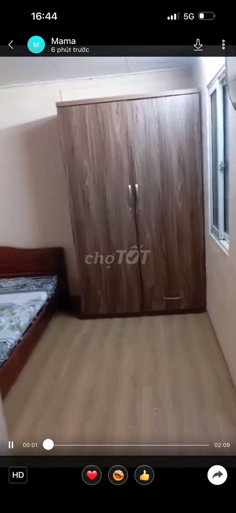 Изолированная комната в переулке 285 Дой Кан