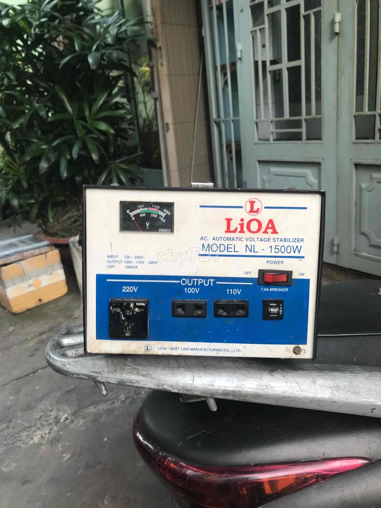 bán ổn áp 1.5kva máy dây đồng ra 110-100-220v