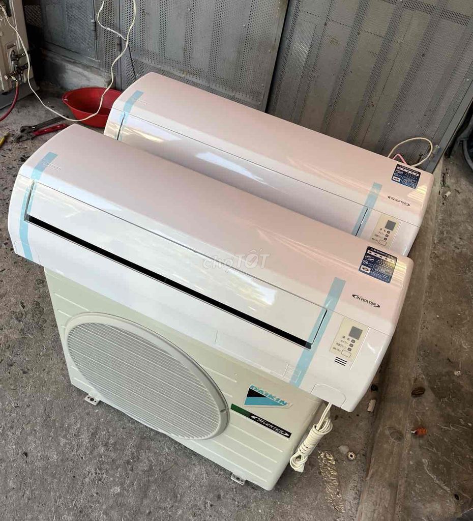 Máy lạnh Daikin Inverter 1-2 HP Trắng-TF9916G. Mua bán Máy lạnh, điều hoà tại Thành phố Thuận An Bình Dương được đăng bởi Máy Lạnh Cũ có inverter ảnh thực tế hình 1