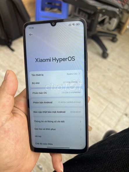 Xiaomi Redmi 13C 256GB Đen. Mua bán Điện thoại tại Quận Ba Đình Hà Nội được đăng bởi Hội Đồ Điện Tử hình 1