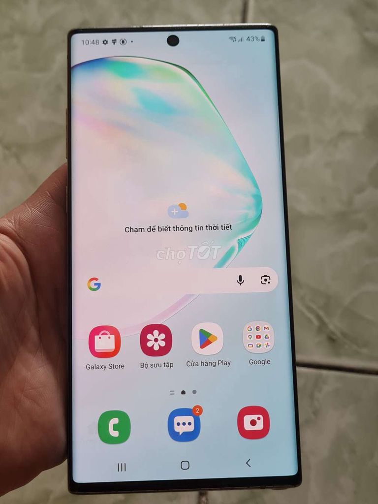 Samsung Note 10+ ,256GB . Mua bán Điện thoại tại Quận 12 Tp Hồ Chí Minh được đăng bởi thúy kiều hình 1