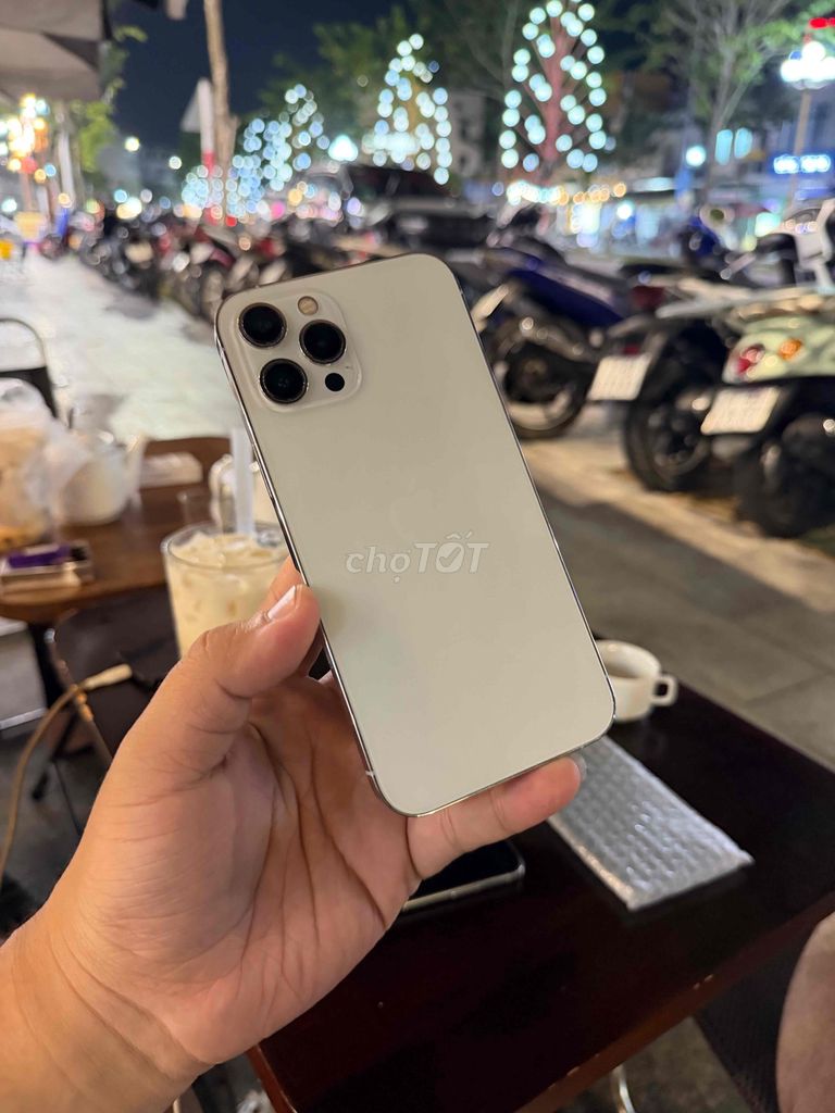 Apple iPhone 12 Pro Max 128GB Trắng. Mua bán Điện thoại tại Thành phố Bến Tre Bến Tre được đăng bởi Tâm Táo Luxury hình 1