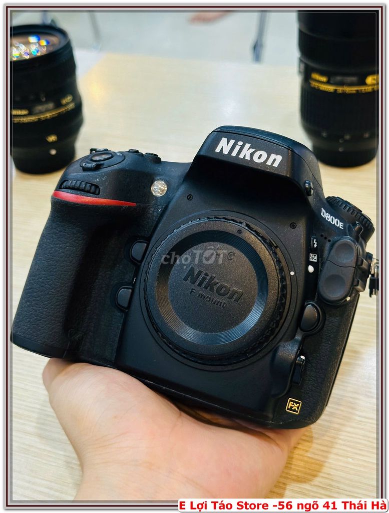 E pass NIKON D800E FULLFRAME 36MPX + 24-70 F2.8. Mua bán Máy ảnh, Máy quay tại Quận Đống Đa Hà Nội được đăng bởi Nguyễn Tiến Lợi hình 1