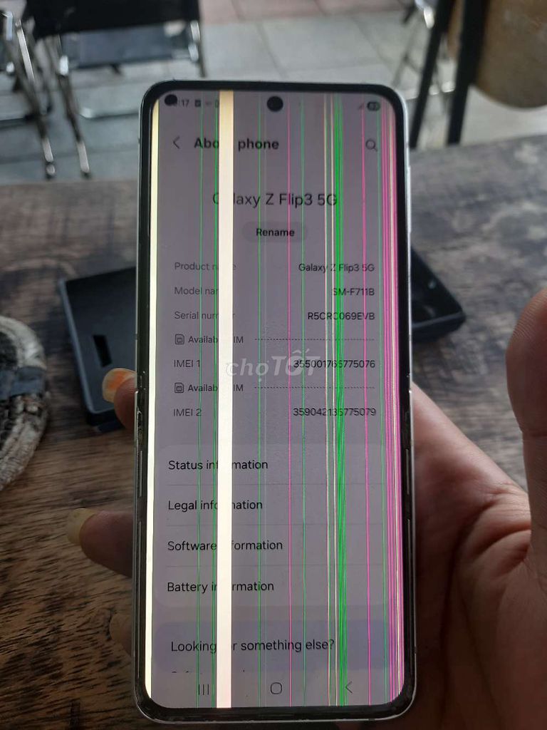 Samsung Galaxy Z Flip3 5G . Mua bán Điện thoại tại Huyện Củ Chi Tp Hồ Chí Minh được đăng bởi Hoàng Nguyễn Hồng Ân hình 1