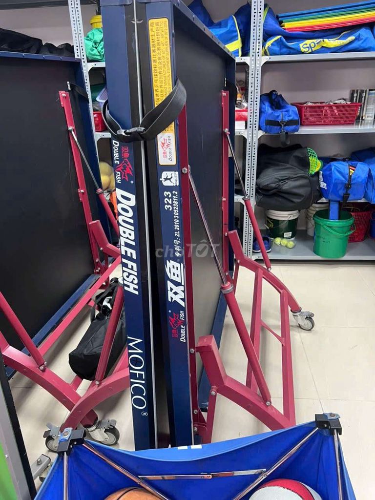 Bàn bóng bàn Double Fish 323 Gỗ MDF Đen. Mua bán Đồ thể thao, Dã ngoại tại Quận Cầu Giấy Hà Nội được đăng bởi hung anh hình 1