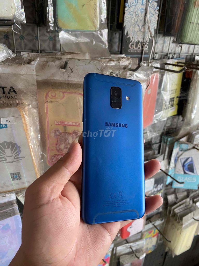 Samsung Galaxy A6 32GB Xanh 3GB. Mua bán Điện thoại tại Thành phố Cao Lãnh Đồng Tháp được đăng bởi Khang Mobile hình 1