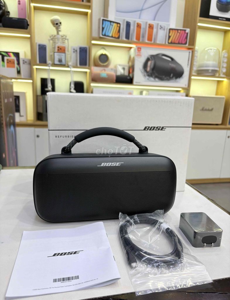 Bose SoundLink Max Đen Open Box Siêu Nét. Mua bán Tivi, Âm thanh tại Quận Thanh Khê Đà Nẵng được đăng bởi GẠO STORE ĐIỆN THOẠI TRẢ GÓP GIÁ RẺ ĐÀ NẴNG hình 1