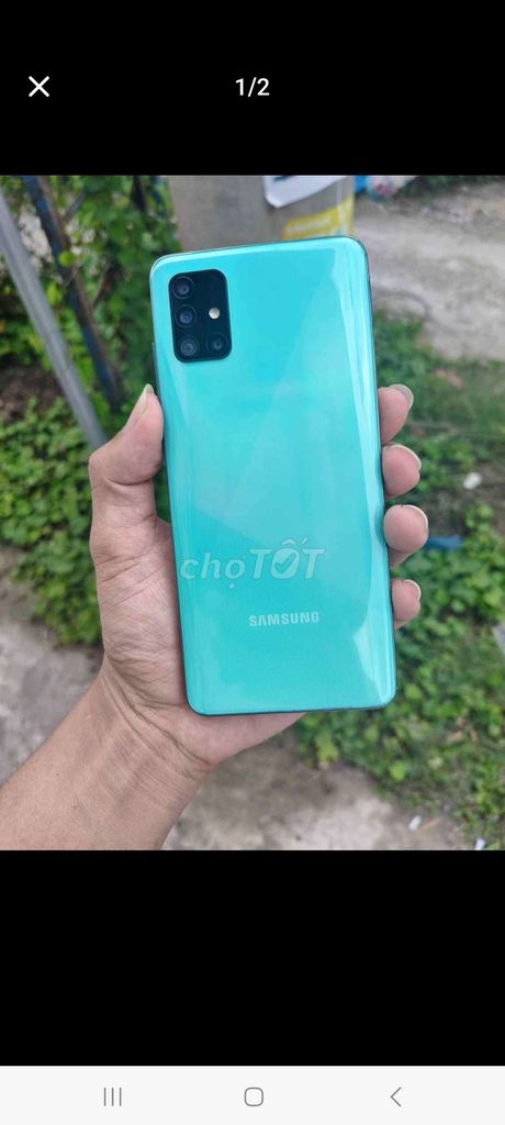 Samsung A51 128GB Xanh ngọc. Mua bán Điện thoại tại Thành phố Thuận An Bình Dương được đăng bởi gia minh hình 1