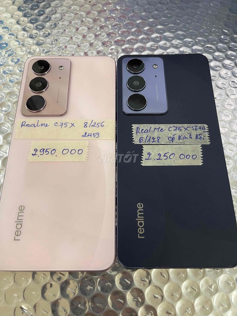 Realme C75X Ram6/128gb và 8/256gb. Mua bán Điện thoại tại Quận Ninh Kiều Cần Thơ được đăng bởi Cầm Đồ Anh Quý hình 1