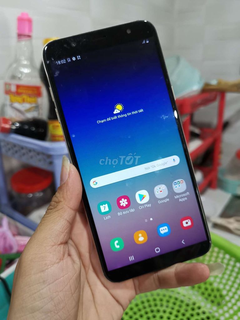 Galaxy A6+ 4GB/32GB, android 10, pin ngon. Mua bán Điện thoại tại Quận 12 Tp Hồ Chí Minh được đăng bởi Phước Trần hình 1
