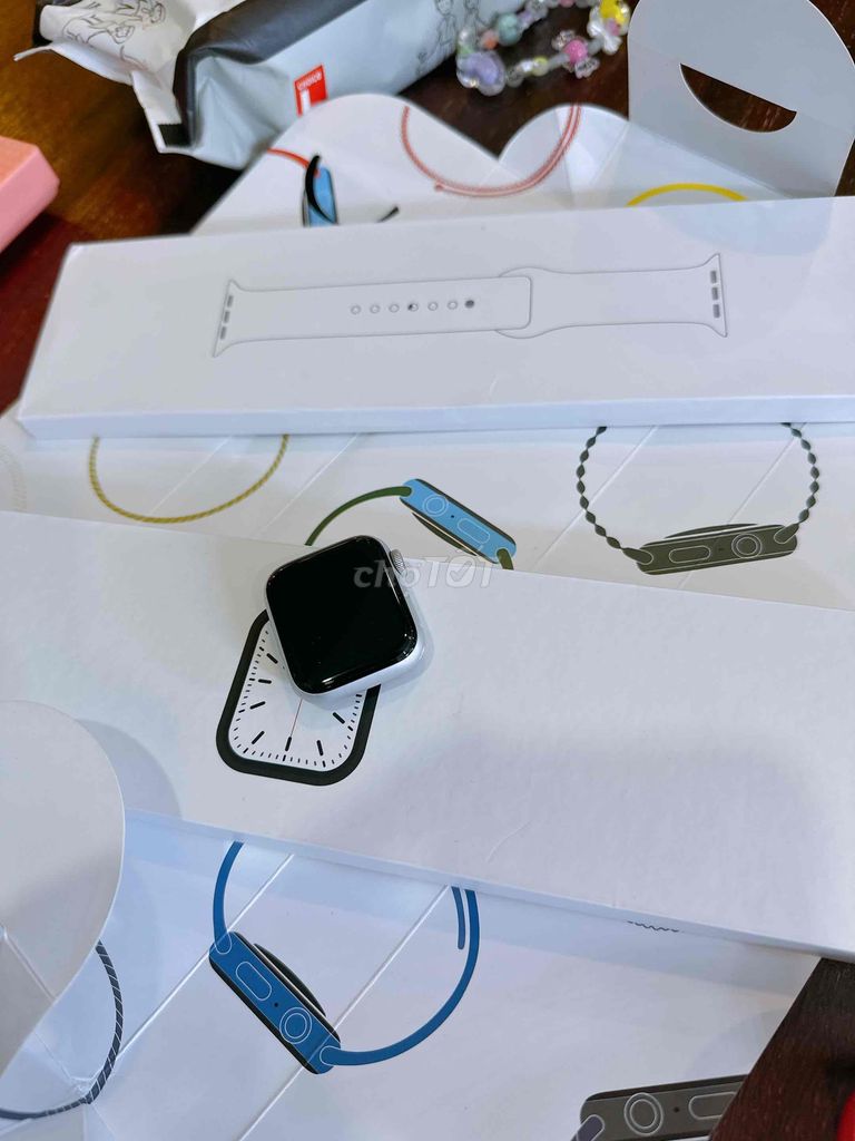 apple watch se1-40mm nhôm trắng esim pin 100%