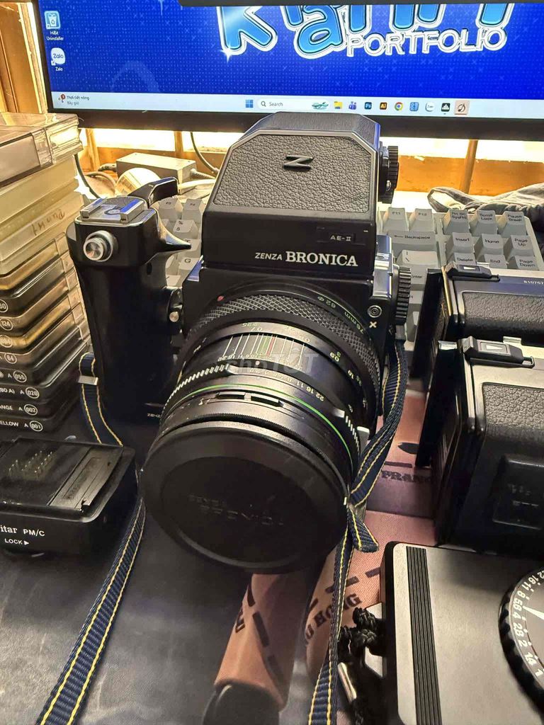 Máy ảnh Film Zenza Bronica ETRS Đen. Mua bán Máy ảnh, Máy quay tại Quận Cái Răng Cần Thơ được đăng bởi Chào hình 1