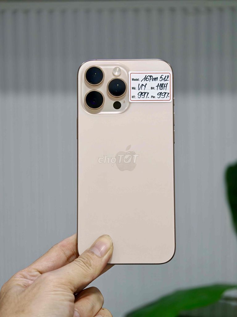 iphone 16ProMax512 Gold VN/A Pin 99% IOS 18. Mua bán Điện thoại tại Quận Đống Đa Hà Nội được đăng bởi Quý Hoàng hình 1