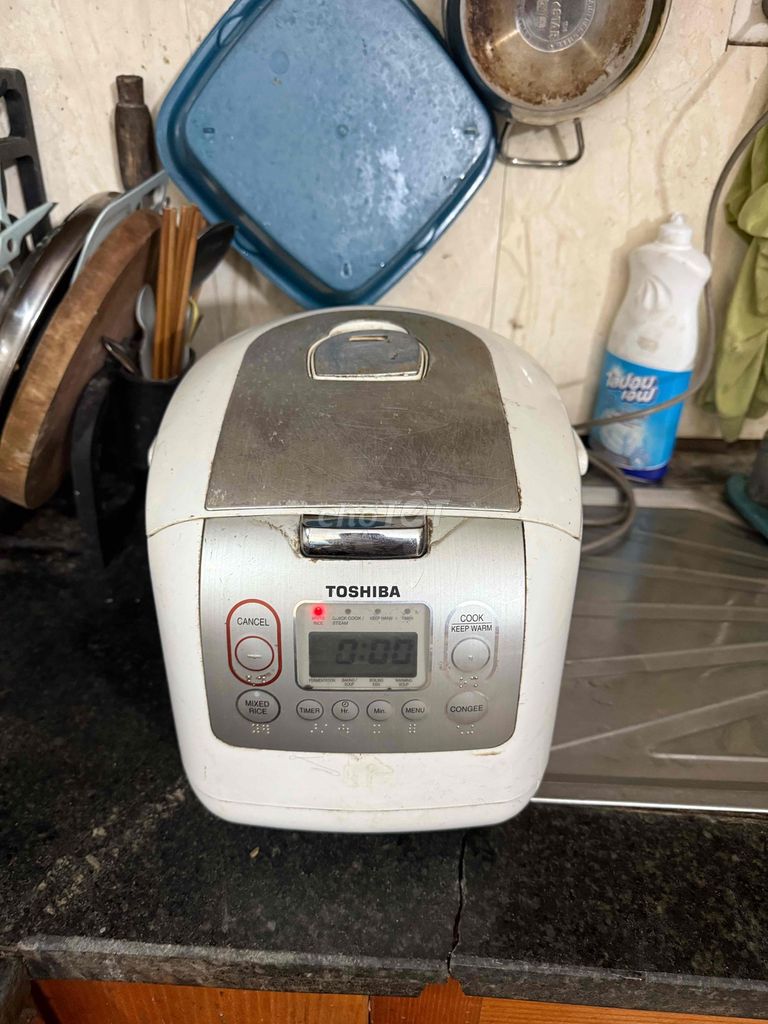 Nồi cơm điện Toshiba 1.8L Trắng. Mua bán Bếp, lò, đồ điện nhà bếp tại Quận Hà Đông Hà Nội được đăng bởi Sóng biển hình 1
