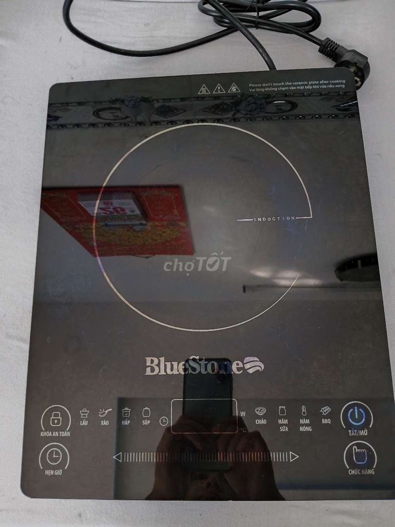 Bếp từ đơn BlueStone ICB-6619. Mua bán Bếp, lò, đồ điện nhà bếp tại Huyện Đức Hòa Long An được đăng bởi Huỳnh Thị Kim Anh hình 1