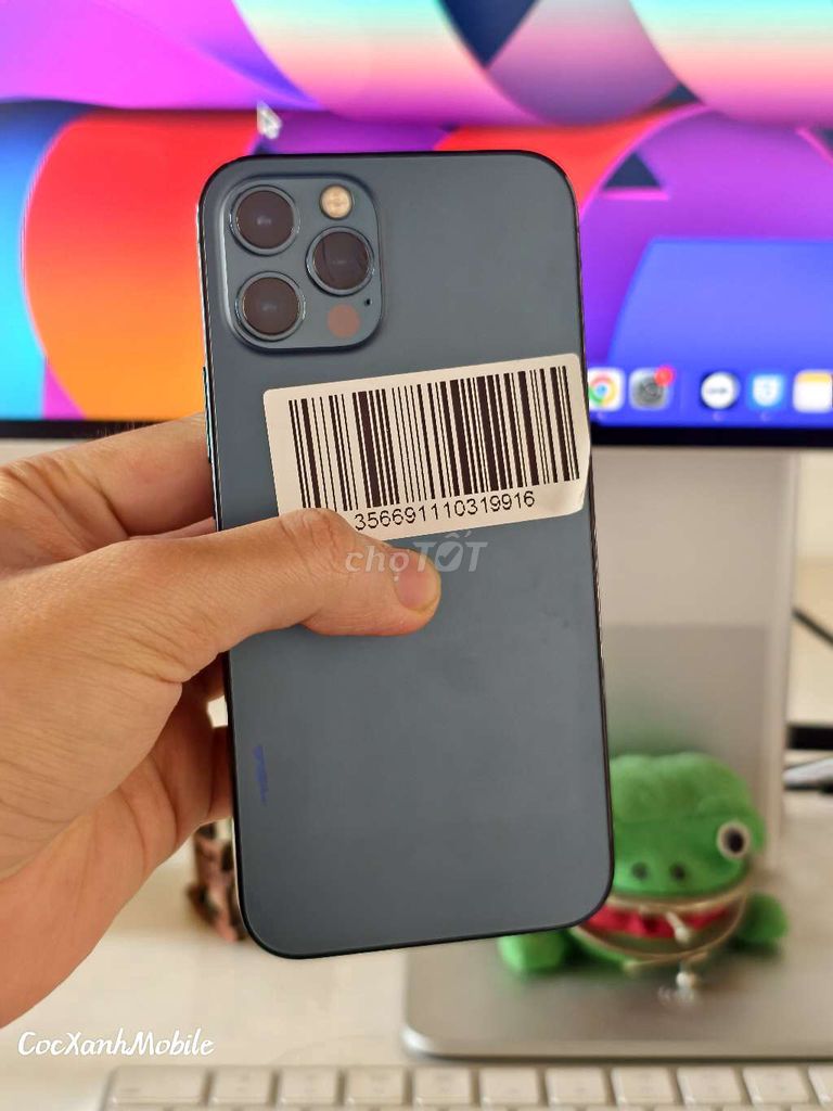 Apple iPhone 12 Pro 128GB Xám zin nguyên áp. Mua bán Điện thoại tại Quận Liên Chiểu Đà Nẵng được đăng bởi Minh Hiệp CócXanhMobile hình 1