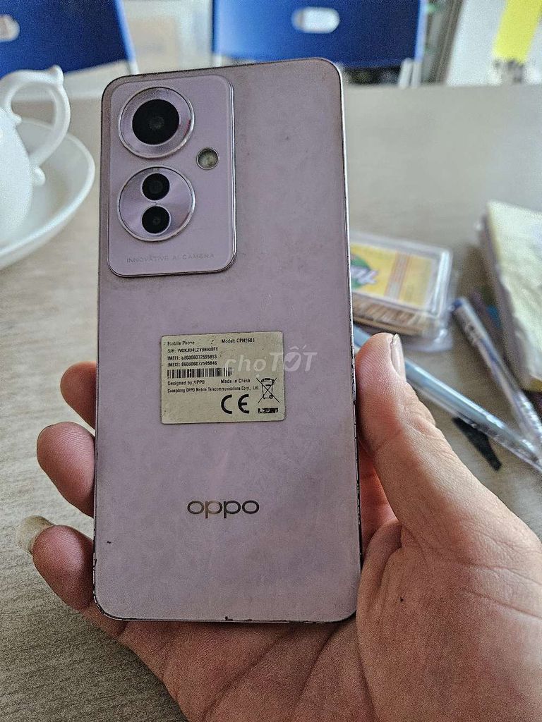 OPPO Reno11 F 5G 256GB Tím. Mua bán Điện thoại tại Thị xã Tân Uyên Bình Dương được đăng bởi trần minh hình 1