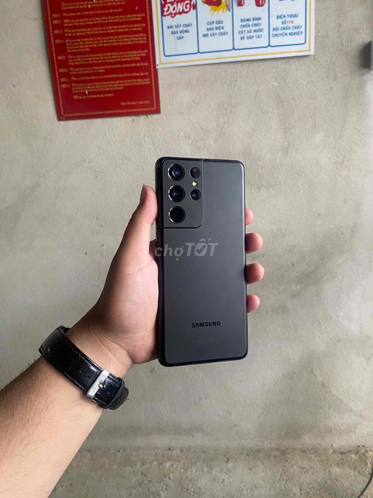 Samsung Galaxy S21 Ultra 5G Đen. Mua bán Điện thoại tại Huyện Phú Vang Thừa Thiên Huế được đăng bởi Thắng lê hình 1