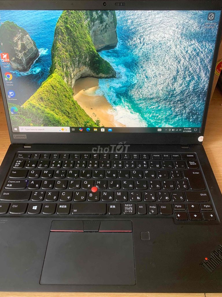 Lenovo ThinkPad X1 Carbon Gen 7 i5-8265U 8GB/256GB. Mua bán Laptop tại Quận Sơn Trà Đà Nẵng được đăng bởi Minh hình 1