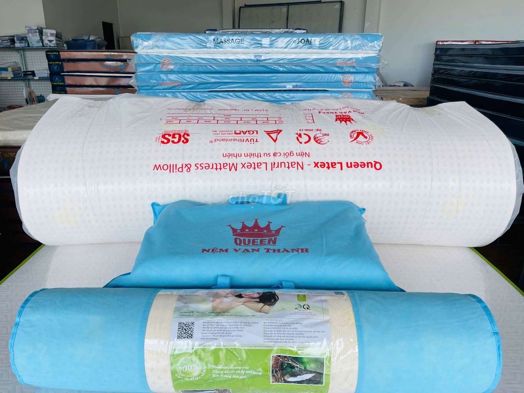 Nệm Vạn Thành Standard Cao su thiên nhiên 12 năm. Mua bán Giường, chăn ga gối nệm tại Huyện Tháp Mười Đồng Tháp được đăng bởi Nệm Giá Kho Tháp Mười hình 1