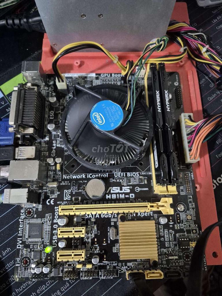 Mainboard Asus H81M-D, cpu  i5-4460 full cn.. Mua bán Linh kiện (RAM, Card...) tại Quận Bình Tân Tp Hồ Chí Minh được đăng bởi Nguyễn Hoàng Sơn hình 1
