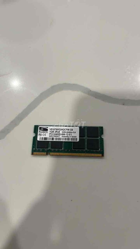 RAM laptop 1GB DDR2. Mua bán Linh kiện (RAM, Card...) tại Quận 10 Tp Hồ Chí Minh được đăng bởi Lê Nhật Huy hình 1
