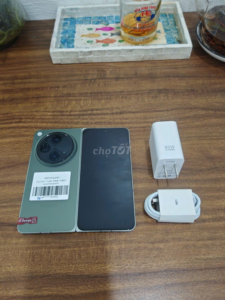 Oppo Find N3 5G 12/512 Xanh sạc 80w có ship COD. Mua bán Điện thoại tại Quận Hoàng Mai Hà Nội được đăng bởi Trần Ngọc Hiếu hình 1