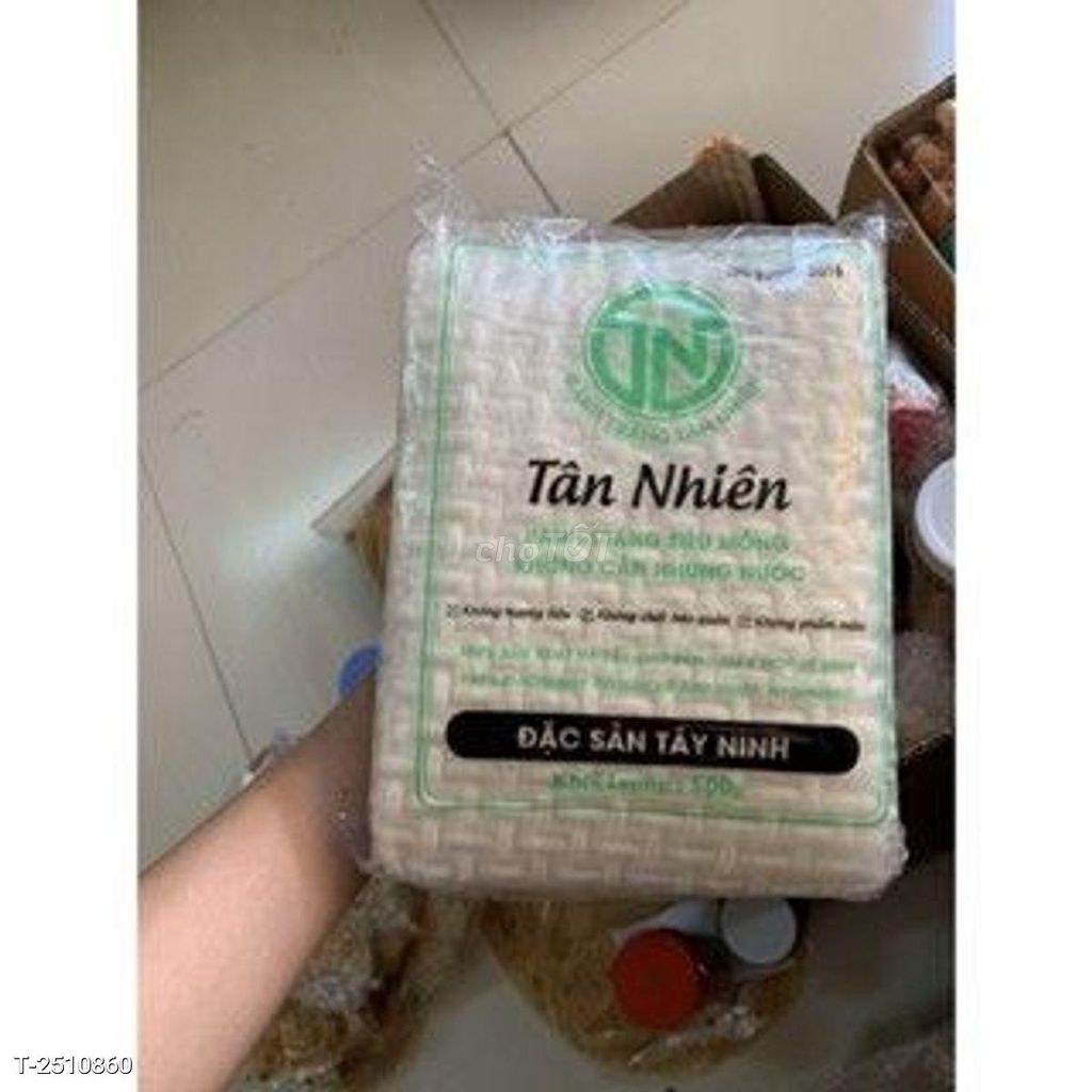 Bánh Tráng Vuông Tân Nhiên Dẻo Mỏng TTS. Mua bán Đồ ăn, thực phẩm và các loại khác tại Quận 1 Tp Hồ Chí Minh được đăng bởi Siêu thị Anh Tú 88 hình 1