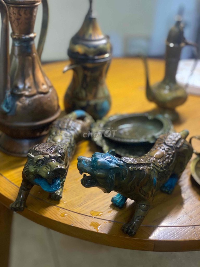 Đồ trang trí Đồng 2 con. Mua bán Đồ sưu tầm, đồ cổ tại Quận Hà Đông Hà Nội được đăng bởi Thanhminhpham hình 1
