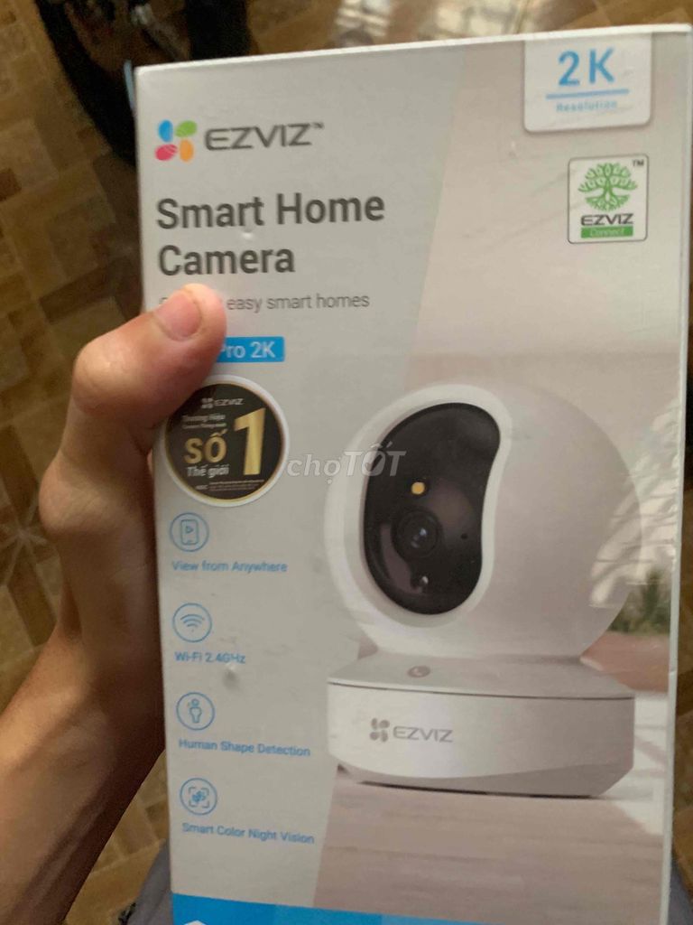 Camera an ninh EZVIZ TY1 3MP Wi-Fi 2K Mới 100%. Mua bán Máy ảnh, Máy quay tại Huyện Nhà Bè Tp Hồ Chí Minh được đăng bởi Dương Hoàng Minh hình 1