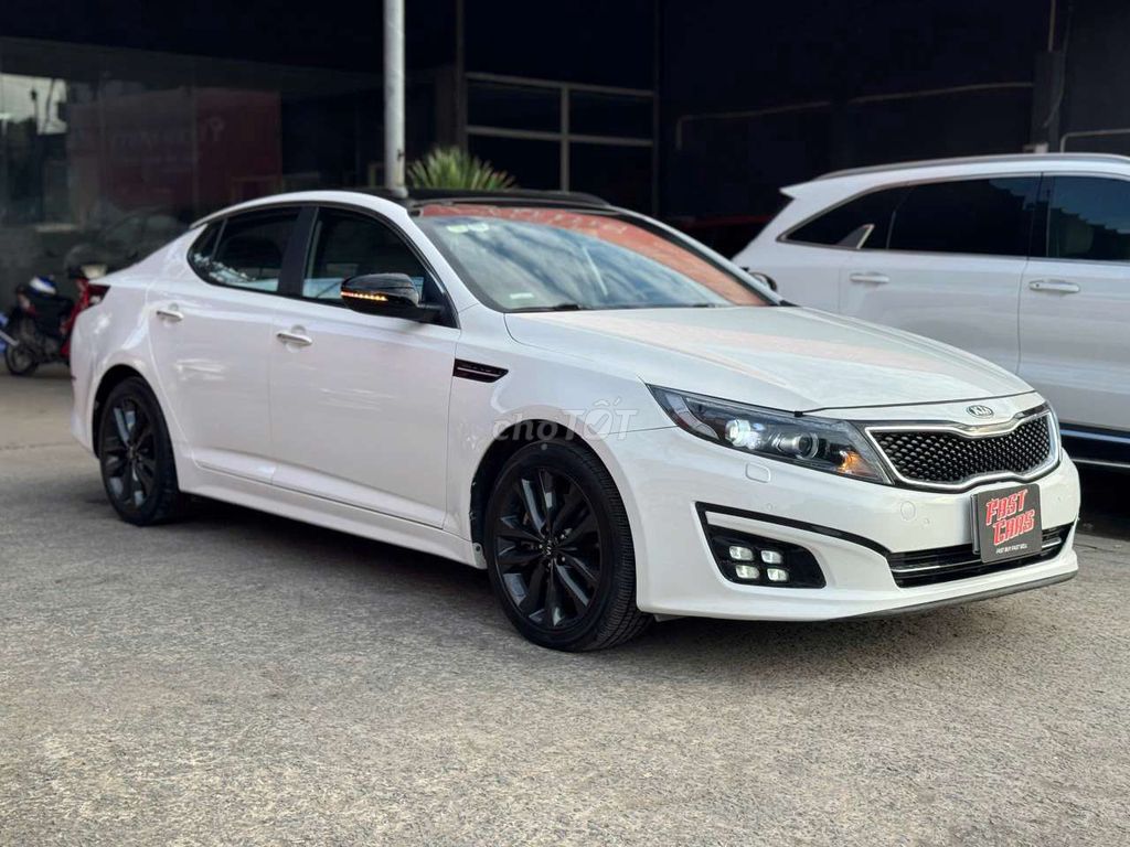 Kia Optima 2014 2.0L, số tự động,màu trắng. Mua bán Ô tô tại Quận Bình Tân Tp Hồ Chí Minh được đăng bởi Son Do hình 2