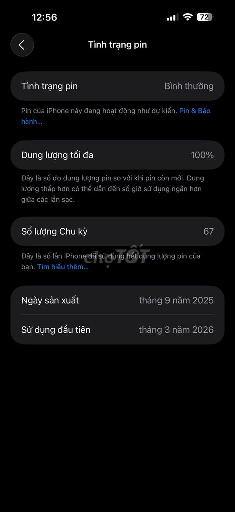 iPhone 17 Pro Max 256GB. Mua bán Điện thoại tại Thành phố Sơn La Sơn La được đăng bởi Hoàng Annh Vũ hình 1